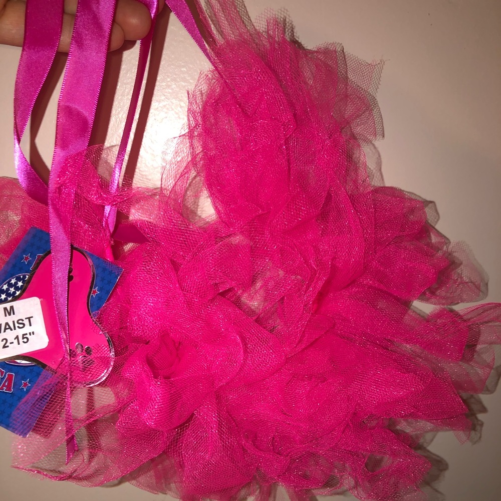 DOG HOT PINK HALLOWEEN TUTU COSTUME